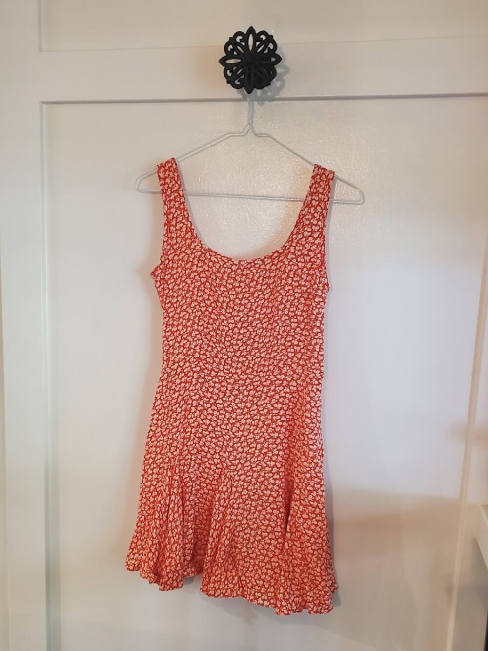 Dôen Porto Dress in Orange Hillside Bloom - Picture 2 of 5